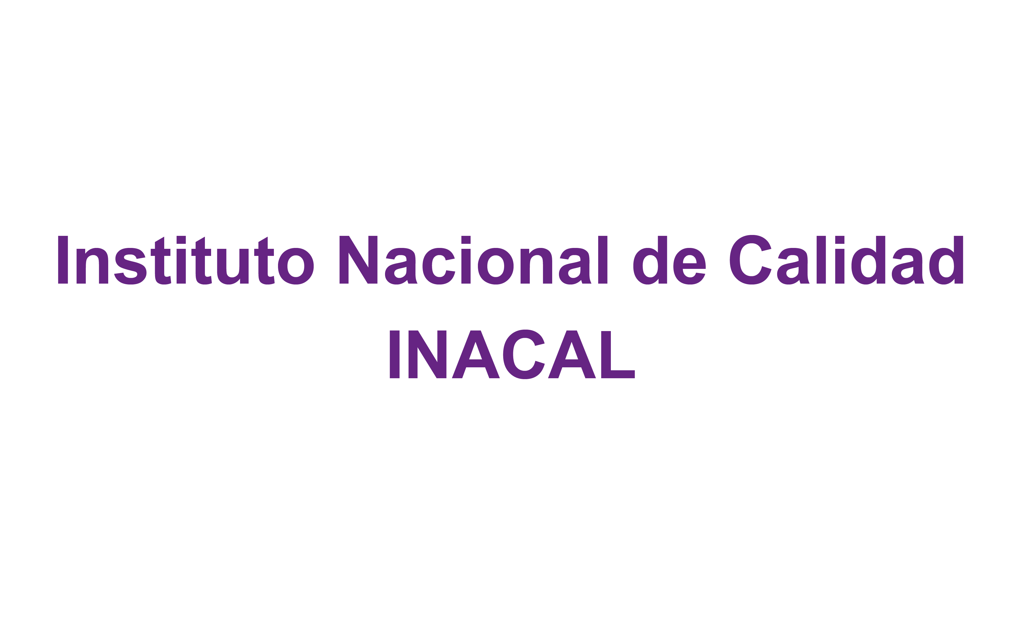 Acreditación por INACAL